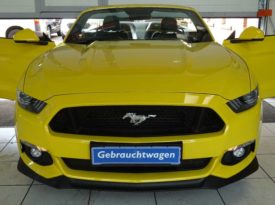 Ford Mustang Cabrio 5.0 V8 GT 421 ch BVA 17.800 km  01/2016  CO2 : 289 g/km