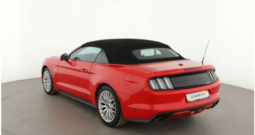 Ford Mustang  rouge Cabrio 5.0 V8 GT 421 ch BVA 5.151 km  06/2017  CO2 : 289 g/km