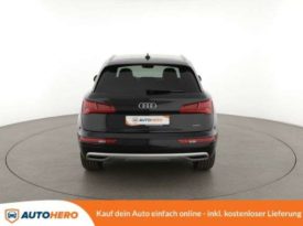 Audi Q5 2.0 TDI S-Line, Noir, 10cv, 64.643 km,  05/2018, 1er main, 190CH, 136 g/kmCo2